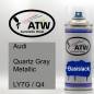 Preview: Audi, Quartz Gray Metallic, LY7G / Q4: 400ml Sprühdose, von ATW Autoteile West.